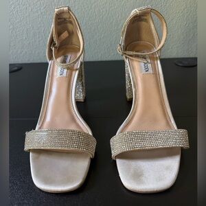 Steve Madden Women's Rhinestone Heels 9
